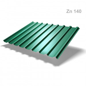 Профнастил ПК-20 Украина 0,65 мм РЕ (Zn 140) кровельный ВК Металика Профнастил ПК-20 Укр...