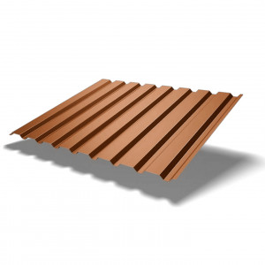 Профнастил ПC-20 Германия 0,5 мм РЕMA стеновой ВК Металика Профнастил ПC-20 Гер...