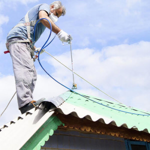 Ремонт шиферной кров...